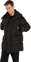 Hummel Akiraa 940230 Kapüşonlu Erkek Şişme Mont