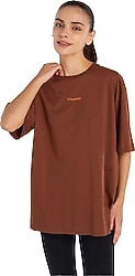Hummel Aria 911923 Kısa Kollu Bisiklet Yaka Kadın Oversize Tişört