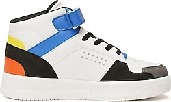 Hummel Courfu Jr 900553-9441 Beyaz Çocuk Spor Ayakkabı