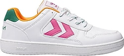 Hummel Court 1990 900828-9007 Beyaz-Pembe Spor Ayakkabı