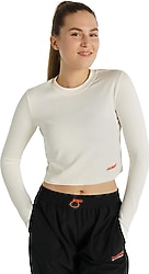 Hummel Dolby 912085 Uzun Kollu Bisiklet Yaka Crop Tişört