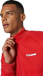 Hummel Falconzo 921133-3658 Kırmızı Erkek Eşofman Üstü