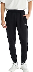 Hummel John 932346-2001 Siyah Eşofman Altı