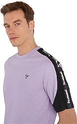 Hummel Max 911984 Kısa Kollu Bisiklet Yaka Erkek Oversize Tişört