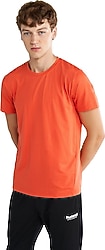 Hummel Perez 912246 Kısa Kollu Bisiklet Yaka Erkek Tişört