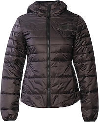 Hummel Shyvana 940188-2001 Kapüşonlu Siyah Kadın Şişme Mont