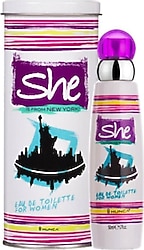 She New York EDT 50 ml Kadın Parfüm