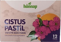 Hünnap Cistus 12'li Pastil
