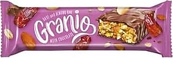 Hünnap Granio Hurmalı Bademli Çikolata Kaplamalı Bar 40 gr