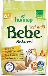 Hünnap Keçi Sütlü Bebe Bisküvisi 200 gr