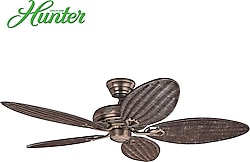 Hunter Savoy 137 cm Kehribar Bronz Tavan Vantilatörü