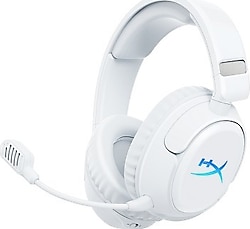 HyperX Cloud Flight 2 B5VC5AA Beyaz RGB Kablosuz Kulak Üstü Oyuncu Kulaklığı