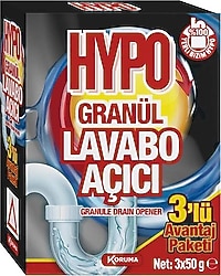 Hypo Granül Lavabo Açıcı 3x50 gr