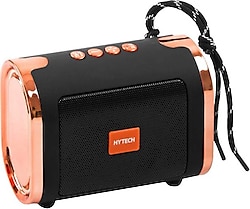 Hytech HY-S30 DC 5V USB TF Kart Siyah Bluetooth Hoparlör