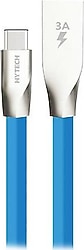 Hytech HY-X405 1 m 3A Type-C Data ve Şarj Kablosu Mavi