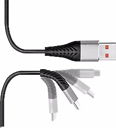 Hytech HY-X430 1.2 m USB to Type-C Şarj Kablosu