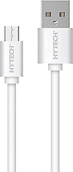 Hytech HY-X83 1 m Beyaz Micro USB Şarj Kablosu