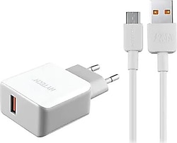 Hytech HY-XE30 2.4A Micro USB Kablolu Hızlı Ev Şarj Cihazı