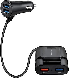 Hytech HY-XQ70 QC 3.0 7A 4 USB Araç Şarj Aleti