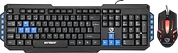 Hytech Gamy HYK-46 Mavi Kablolu Oyuncu Klavye Mouse Seti