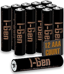 I-Gen 12'li Ultra Alkalin AAA İnce Kalem Pil