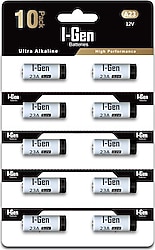 I-Gen A23 12V 10'lu Ultra Alkalin Pil