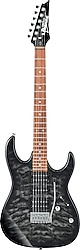 Ibanez GRX70QA-TKS Transparent Black Sunburst Elektro Gitar