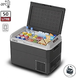 Iceco MCD50D 12/24 V 50 lt Kompresörlü Araç Buzdolabı