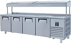 Iceinox PTS-H CR 560 Make Up Snack 4 Kapılı Buzdolabı