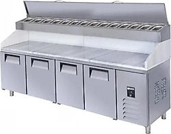 Iceinox PTS HM 650 CR 4 Kapılı Endüstriyel Dondurucu ve Soğutucu