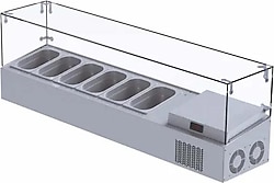 Iceinox VTP 150 GL 6 Bölmeli Endüstriyel Dondurucu ve Soğutucu