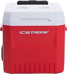 Icepeak Icecube Kırmızı 18 lt Tekerlekli Kamp Buzluğu