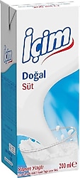 İçim Yarım Yağlı 200 ml Süt