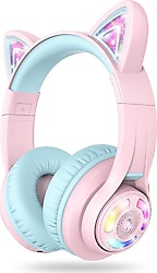 iClever Cat Ear BTH13 Kulak Üstü Çocuk Bluetooth Kulaklık