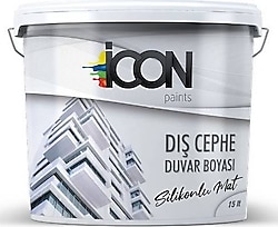 Icon Silikonlu Mat 15 lt Dış Cephe Boyası