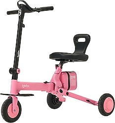 Igofor Koltuklu 350 W Pembe 3 Tekerlekli Elektrikli Scooter