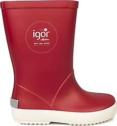 Igor Splash Nautico W10107-005 Kırmızı Çocuk Yağmur Çizmesi