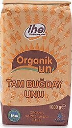 İhe Organik Tam Buğday Unu 1 kg