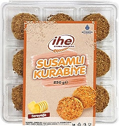 İhe Tereyağlı ve Susamlı Kurabiye 230 gr