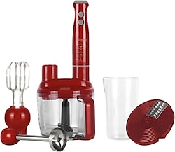 Aura MasterMix Kırmızı 1500 W Blender Seti