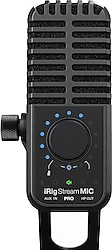 IK Multimedia iRig Stream Mic Pro Kompakt Multi-Pattern Mikrofon