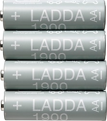 IKEA Ladda HR6 1900 mAh 4'lü Şarjlı AA Kalem Pil