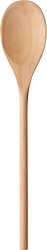 IKEA Mixa 25 cm Yanmaz Ahşap Kayın Servis Kaşığı
