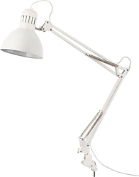 Ikea Tertial Beyaz Çizim ve Masa Lambası