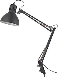 Ikea Tertial Koyu Gri Çizim ve Masa Lambası