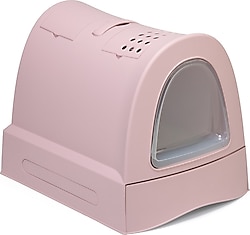 Imac Zuma 40x42.5x56 cm Pembe Kapalı Kedi Tuvaleti