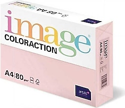 Image Coloraction A4 80 gr 500 Yaprak Renkli Fotokopi Kağıdı Açık Pembe