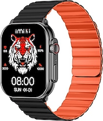 Imiki SF1 Siyah-Turuncu Akıllı Saat