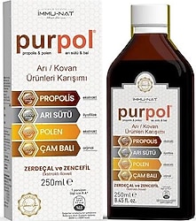 İmmunat Purpol Propolis ve Polen Ekstrat 250 ml