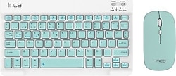 Inca IBK-562 Yeşil Kablosuz Klavye Mouse Seti